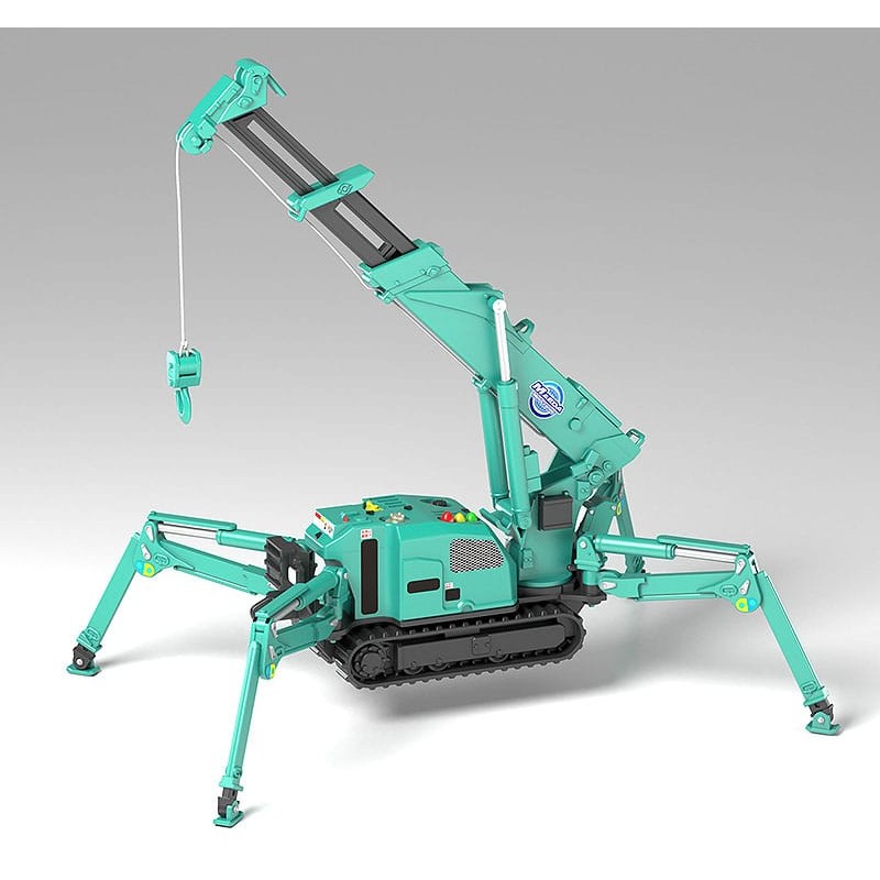 Maeda Seisakusho figurine Plastic Model Kit Moderoid 1/20 Spider Crane (Green) Re-Run 25 cm | 4571697183704