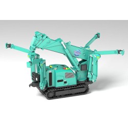 Maeda Seisakusho figurine Plastic Model Kit Moderoid 1/20 Spider Crane (Green) Re-Run 25 cm | 4571697183704