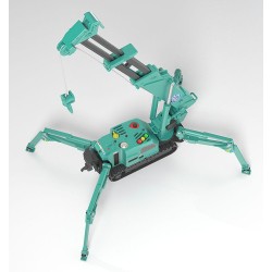 Maeda Seisakusho figurine Plastic Model Kit Moderoid 1/20 Spider Crane (Green) Re-Run 25 cm | 4571697183704