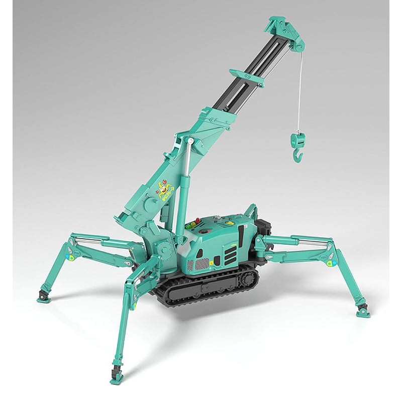 Maeda Seisakusho figurine Plastic Model Kit Moderoid 1/20 Spider Crane (Green) Re-Run 25 cm | 4571697183704