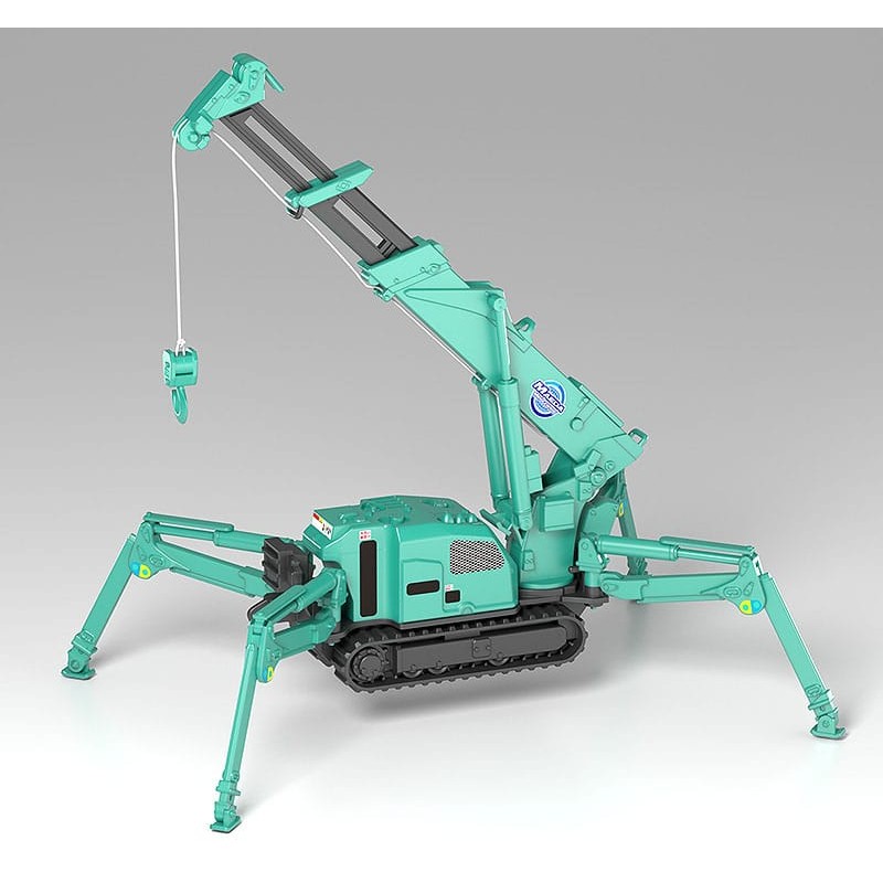 Maeda Seisakusho figurine Plastic Model Kit Moderoid 1/20 Spider Crane (Green) Re-Run 25 cm | 4571697183704