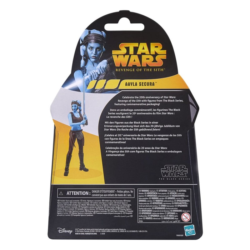 Star Wars Episode III Black Series Action Figure 20th Anniversary Aayla Secura 15 cm | 5010996323019