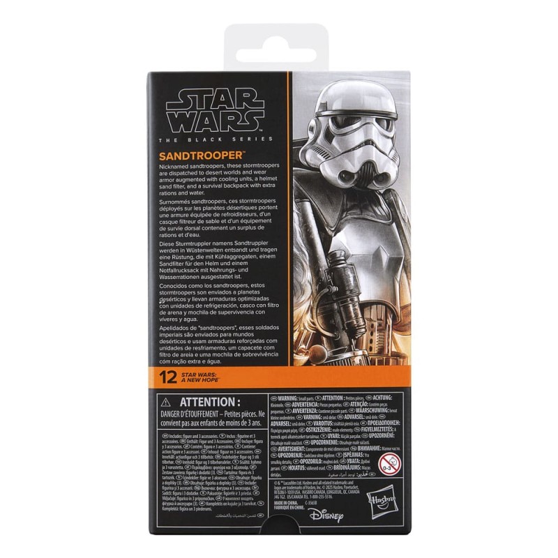 Star Wars Episode IV Black Series Action Figure Sandtrooper 15 cm | 5010996314178