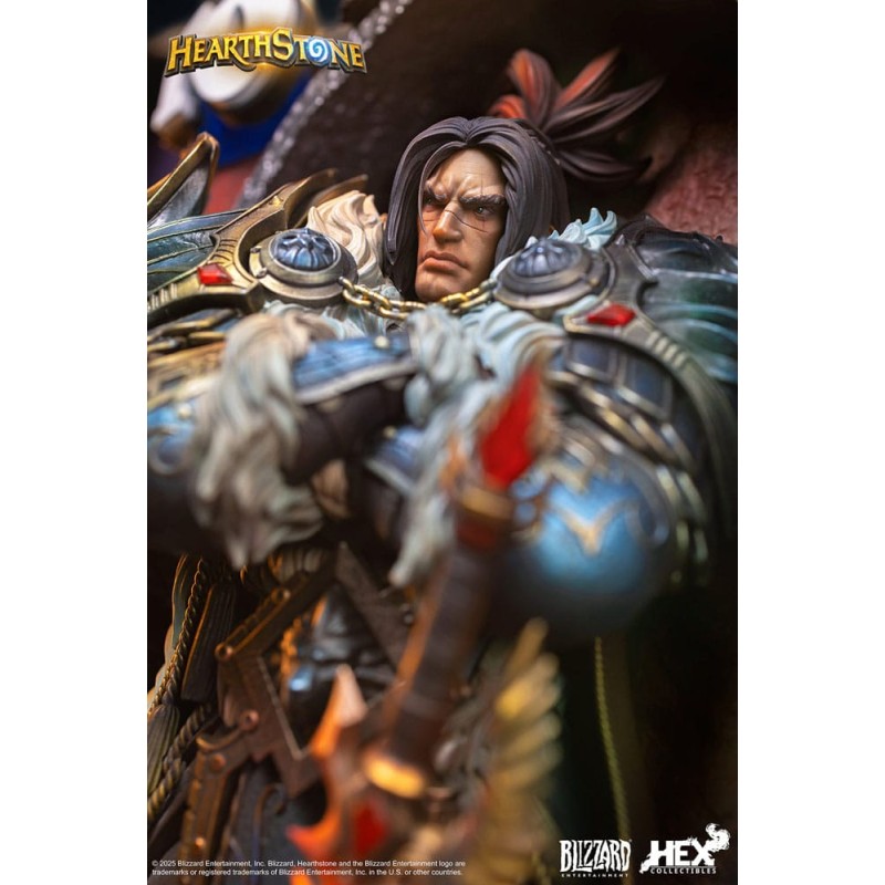 Hearthstone 3D Art Frame Statue Varian Wrynn 31 cm | 6978082550710