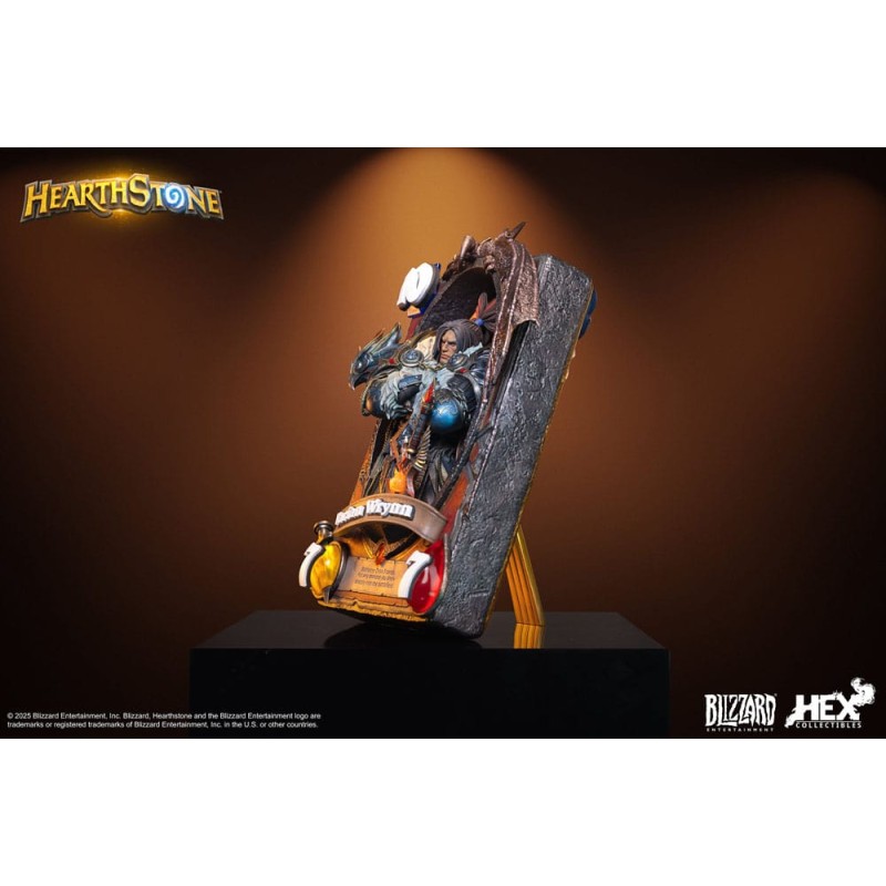 Hearthstone 3D Art Frame Statue Varian Wrynn 31 cm | 6978082550710