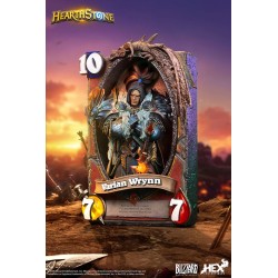Hearthstone 3D Art Frame Statue Varian Wrynn 31 cm | 6978082550710