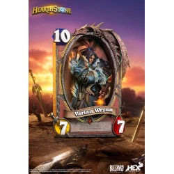 Hearthstone 3D Art Frame Statue Varian Wrynn 31 cm | 6978082550710