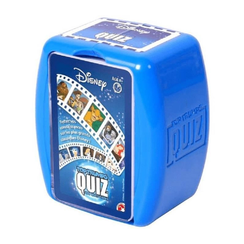 jeu : Top Trumps - Quiz Disney éditeur : Winning Moves version française