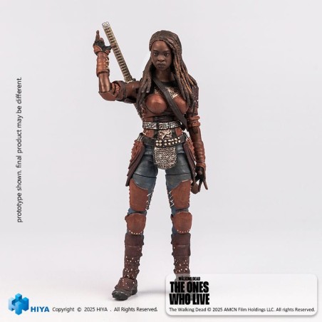 The Walking Dead: The Ones Who Lived Exquisite Mini Action Figure 1/18 Michonne 10 cm   | 6957534203589