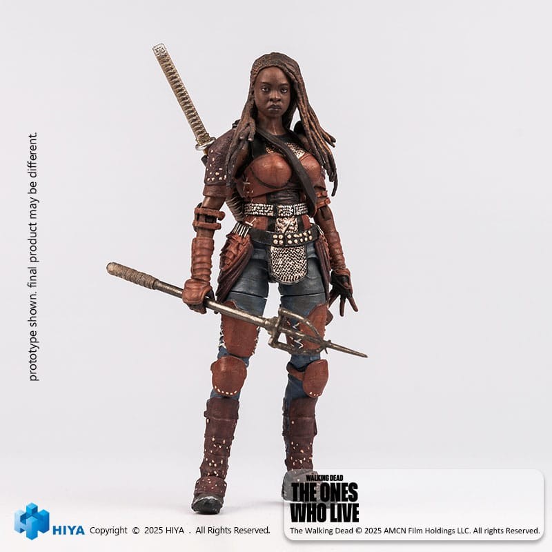 The Walking Dead: The Ones Who Lived Exquisite Mini Action Figure 1/18 Michonne 10 cm   | 6957534203589