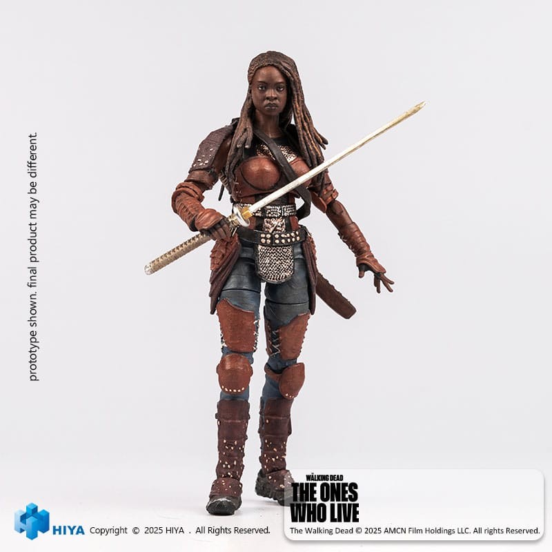 The Walking Dead: The Ones Who Lived Exquisite Mini Action Figure 1/18 Michonne 10 cm   | 6957534203589