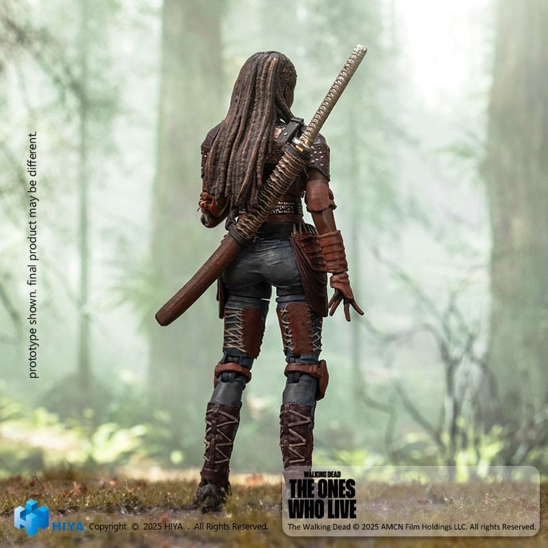 The Walking Dead: The Ones Who Lived Exquisite Mini Action Figure 1/18 Michonne 10 cm   | 6957534203589