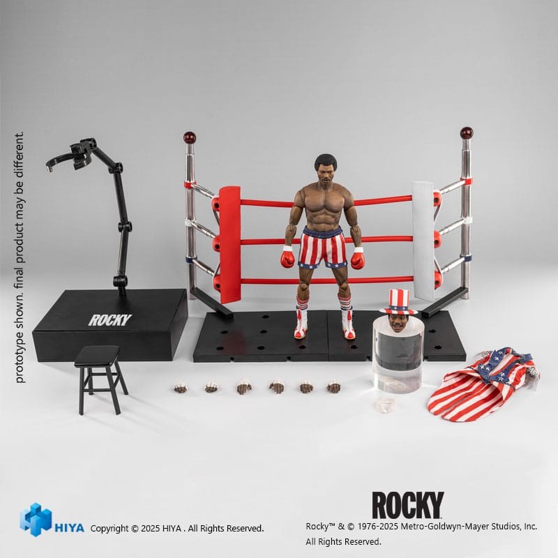 Rocky Exquisite Super Series  Actionfigur 1/12 Apollo 16 cm | 6957534203794