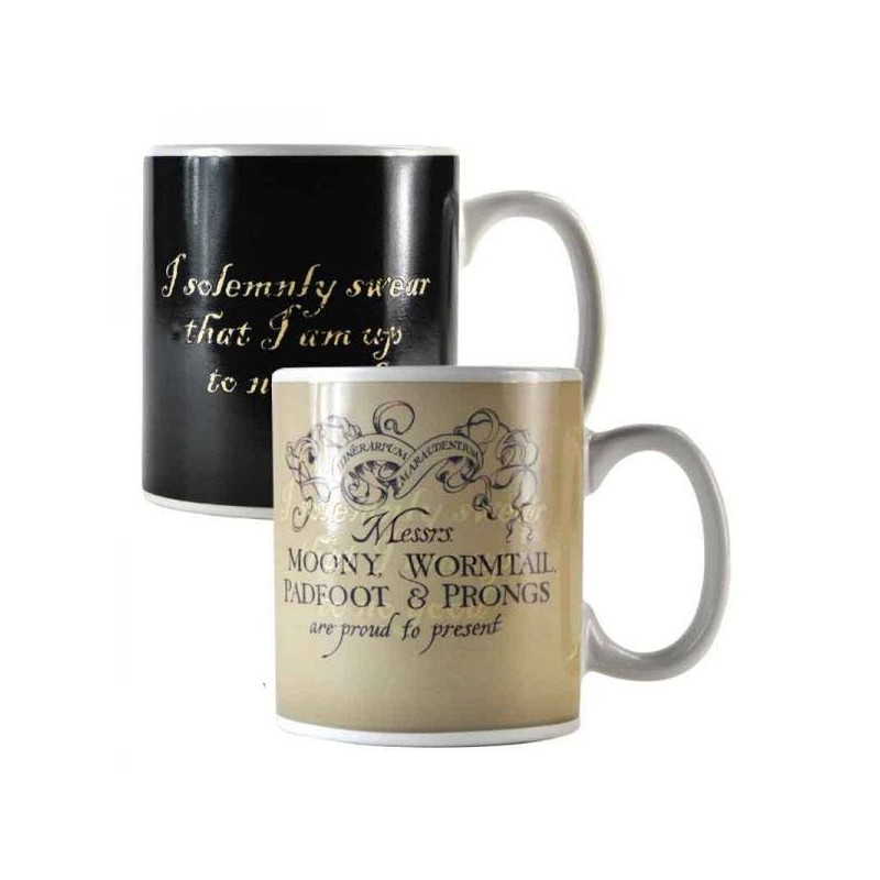 Harry Potter Heat Change Mug Marauder's Map | 5055453439544