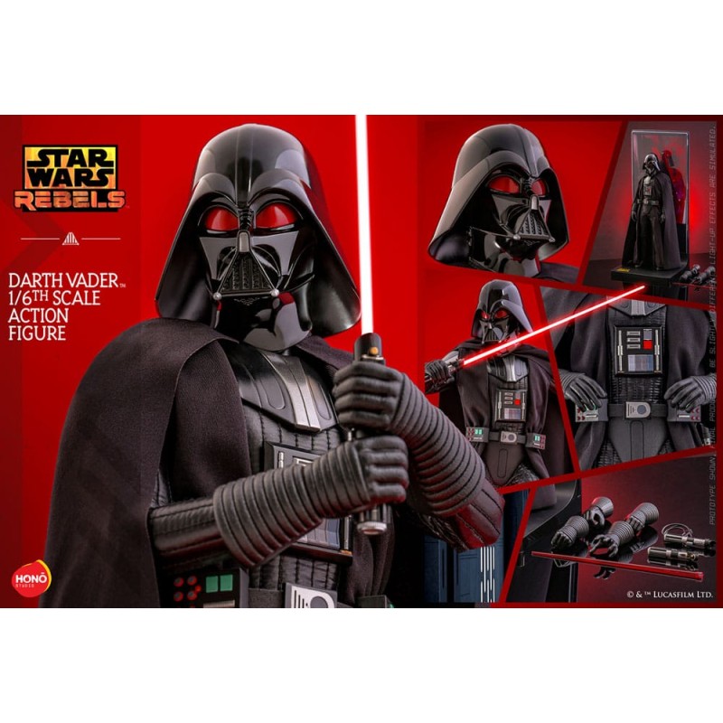 Star Wars: Rebels Action Figure 1/6 Darth Vader 34 cm | 4895228621467