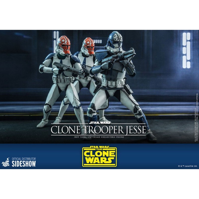 Star Wars The Clone Wars Action Figure 1/6 Clone Trooper Jesse 30 cm | 4895228609953