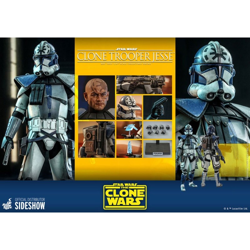 Star Wars The Clone Wars Action Figure 1/6 Clone Trooper Jesse 30 cm | 4895228609953