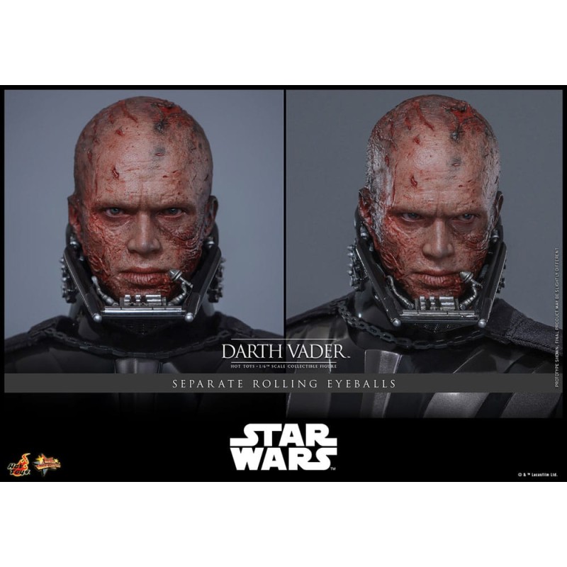 Star Wars: Episode III - Revenge of the Sith Movie Masterpiece Action Figure 1/6 Darth Vader (Deluxe Version) 35 cm | 4895228621672