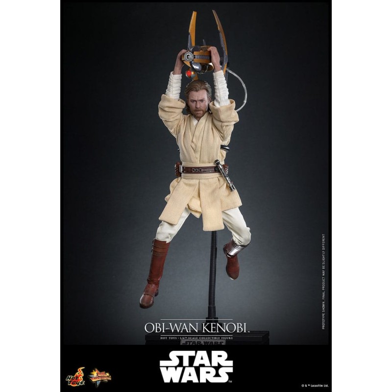 Star Wars: Episode II - Attack of the Clones Action Figure 1/6 Obi-Wan Kenobi 31 cm | 4895228621658