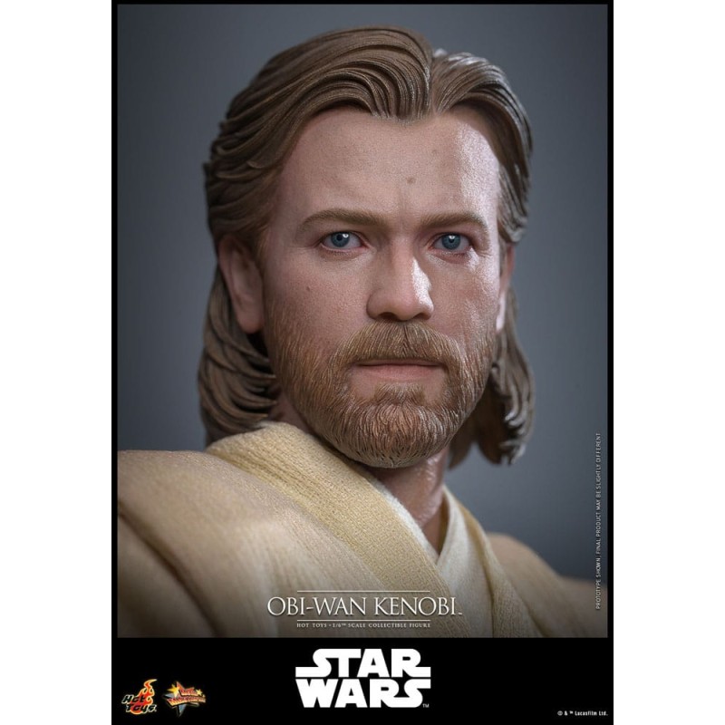 Star Wars: Episode II - Attack of the Clones Action Figure 1/6 Obi-Wan Kenobi 31 cm | 4895228621658