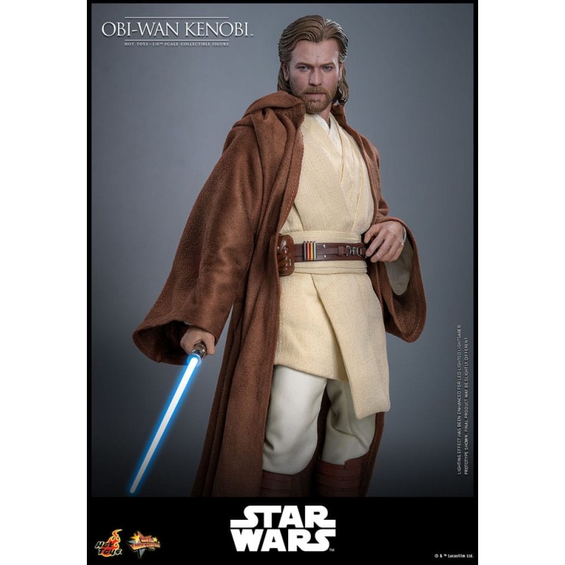 Star Wars: Episode II - Attack of the Clones Action Figure 1/6 Obi-Wan Kenobi 31 cm | 4895228621658