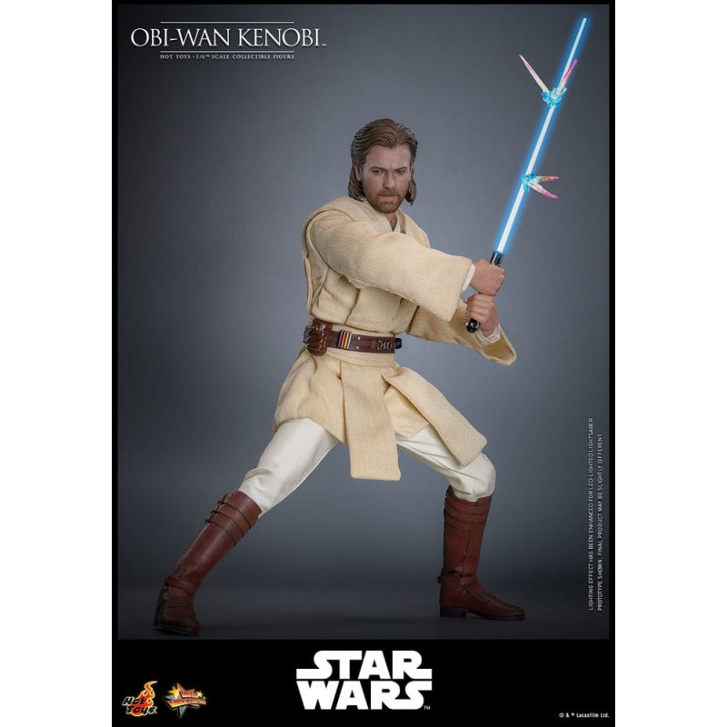 Star Wars: Episode II - Attack of the Clones Action Figure 1/6 Obi-Wan Kenobi 31 cm | 4895228621658