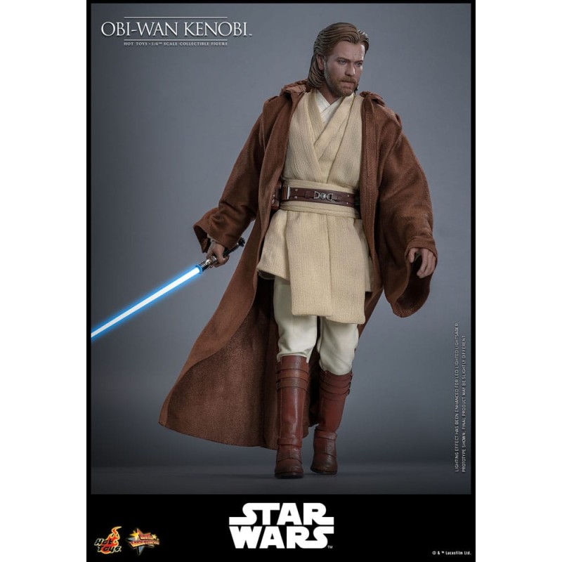 Star Wars: Episode II - Attack of the Clones Action Figure 1/6 Obi-Wan Kenobi 31 cm | 4895228621658