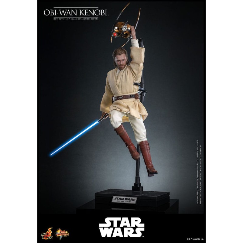Star Wars: Episode II - Attack of the Clones Action Figure 1/6 Obi-Wan Kenobi 31 cm | 4895228621658