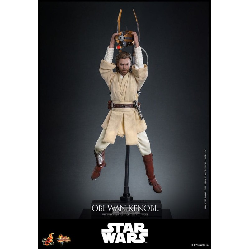 Star Wars: Episode II - Attack of the Clones Action Figure 1/6 Obi-Wan Kenobi 31 cm | 4895228621658