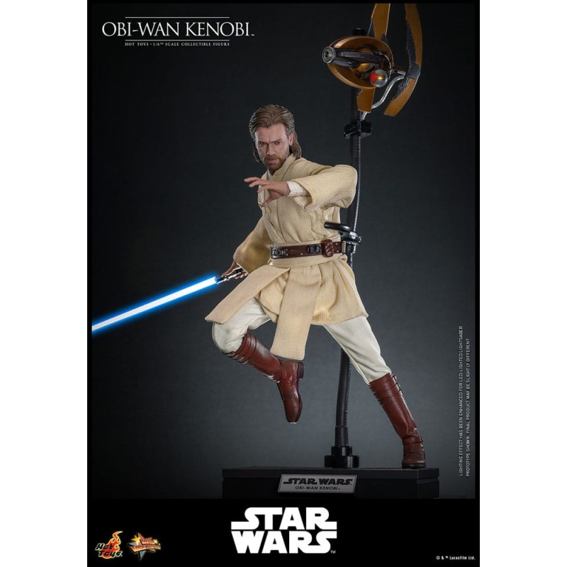 Star Wars, épisode II : L'Attaque des clones figurine 1/6 Obi-Wan Kenobi 31 cm | 4895228621658