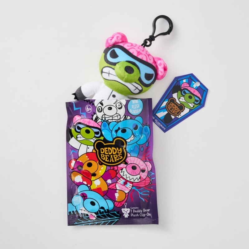 Deddy Bears Series 3 Blind Bag assortiment peluches Clip on 10 cm (18) | 5391540235201
