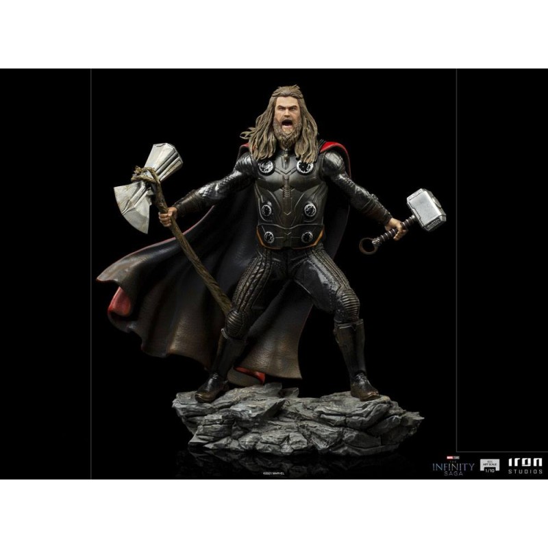 The Infinity Saga BDS Art Scale Statue 1/10 Thor Ultimate 23 cm | 0609963127948