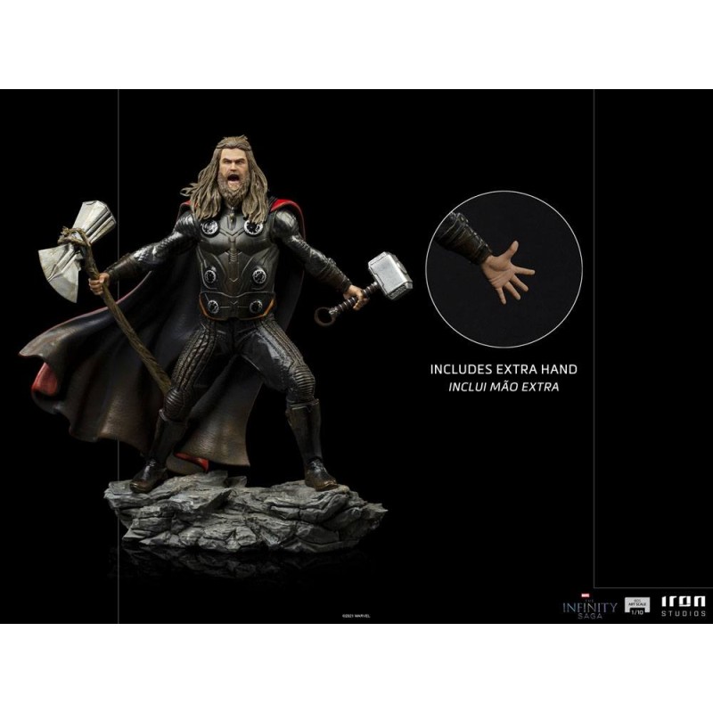 The Infinity Saga BDS Art Scale Statue 1/10 Thor Ultimate 23 cm | 0609963127948