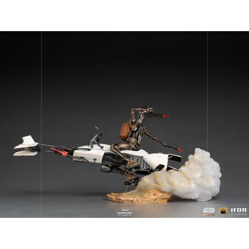 Star Wars The Mandalorian Deluxe Art Scale Statue 1/10 IG-11 & The Child 20 cm | 0609963128235