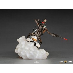 Star Wars The Mandalorian Deluxe Art Scale Statue 1/10 IG-11 & The Child 20 cm | 0609963128235