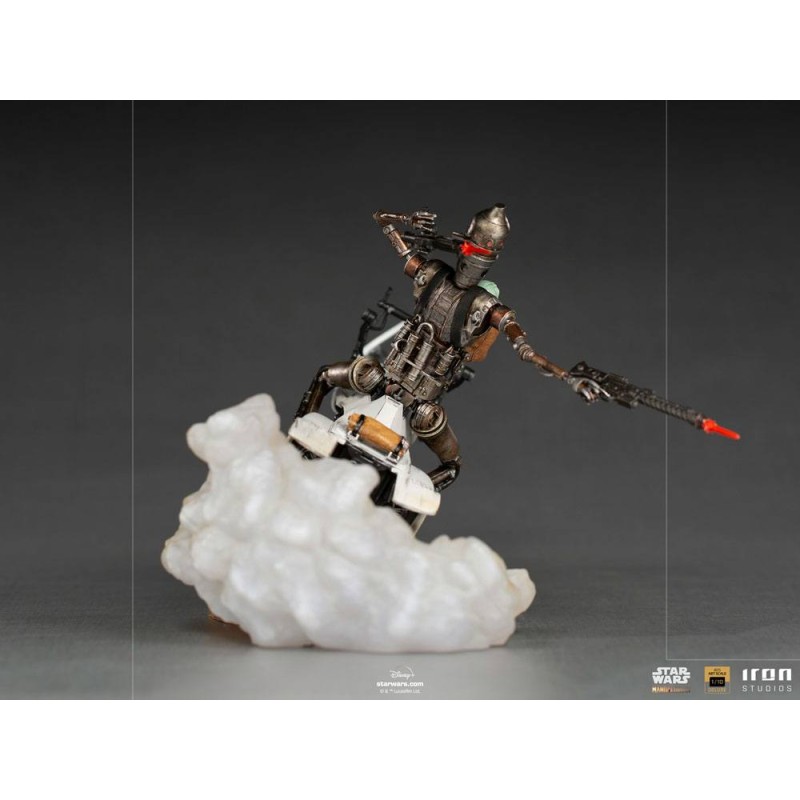 Star Wars The Mandalorian Deluxe Art Scale Statue 1/10 IG-11 & The Child 20 cm | 0609963128235