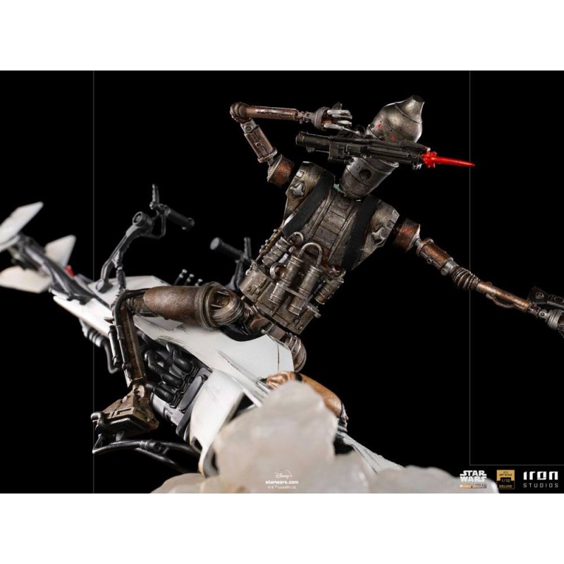 Star Wars The Mandalorian Deluxe Art Scale Statue 1/10 IG-11 & The Child 20 cm | 0609963128235