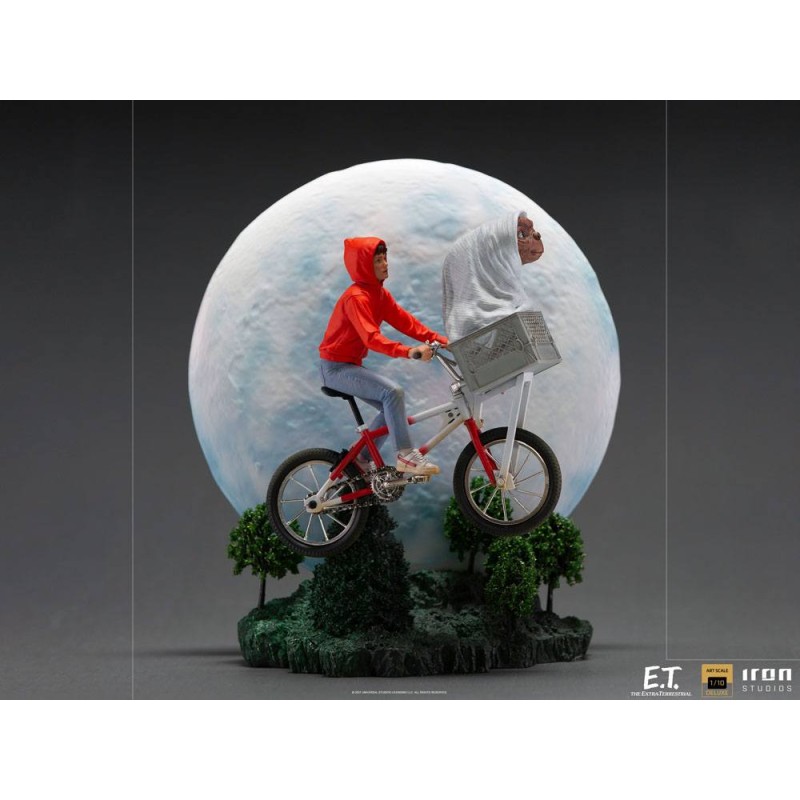 E.T. the Extra-Terrestrial Deluxe Art Scale Statue 1/10 E.T. & Elliot 27 cm | 0609963128273