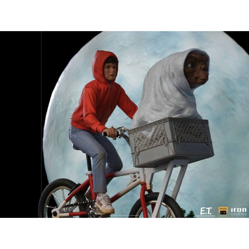 E.T. the Extra-Terrestrial Deluxe Art Scale Statue 1/10 E.T. & Elliot 27 cm | 0609963128273