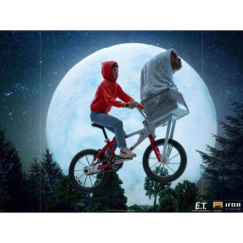 E.T. the Extra-Terrestrial Deluxe Art Scale Statue 1/10 E.T. & Elliot 27 cm | 0609963128273