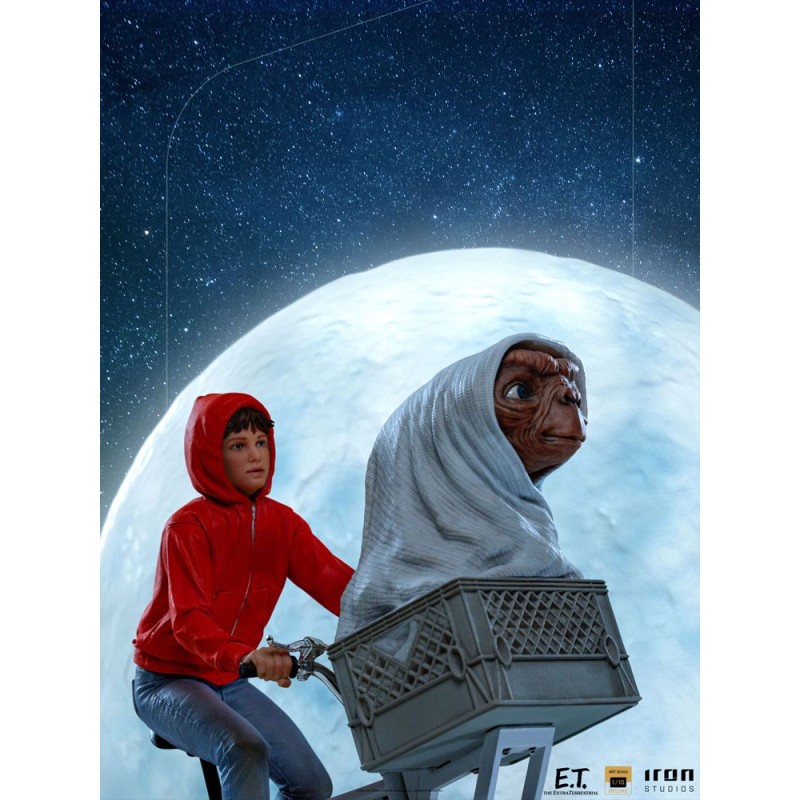 E.T. the Extra-Terrestrial Deluxe Art Scale Statue 1/10 E.T. & Elliot 27 cm | 0609963128273