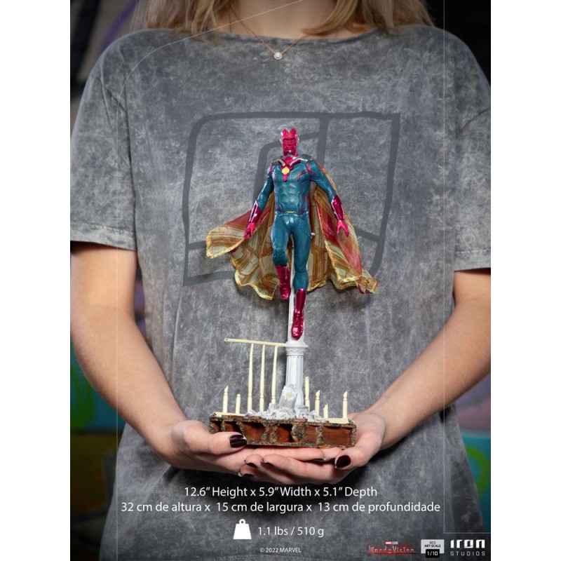 WandaVision BDS Art Scale Statue 1/10 Vision 32 cm | 0609963129089