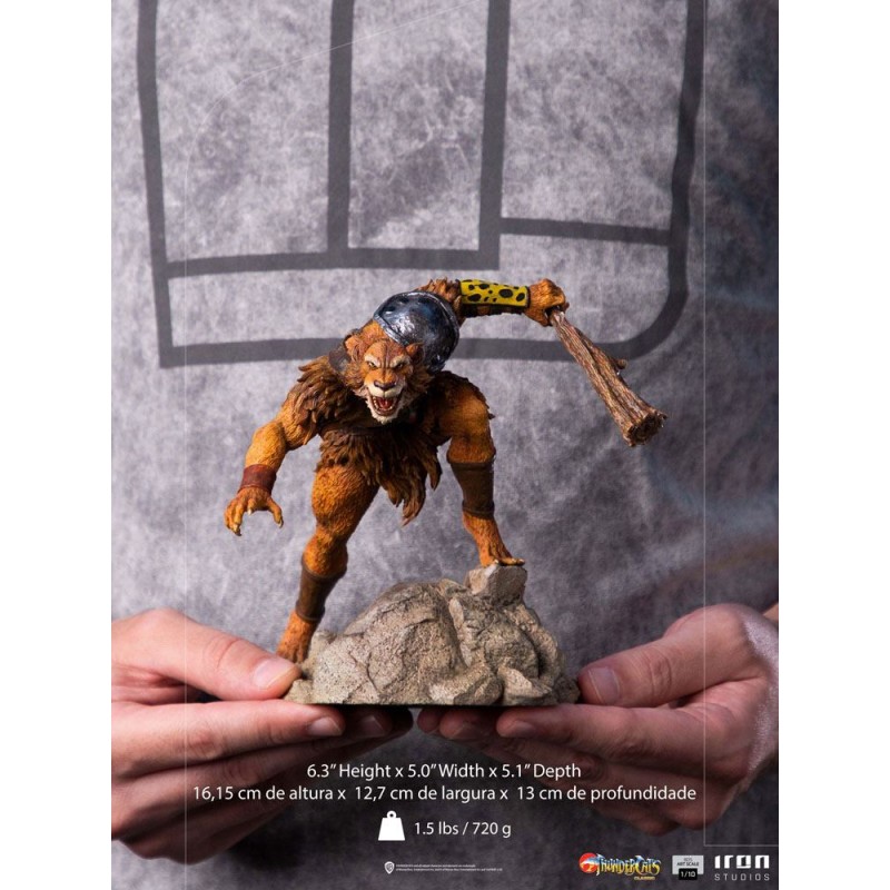ThunderCats BDS Art Scale Statue 1/10 Jackalman 16 cm | 0609963129164