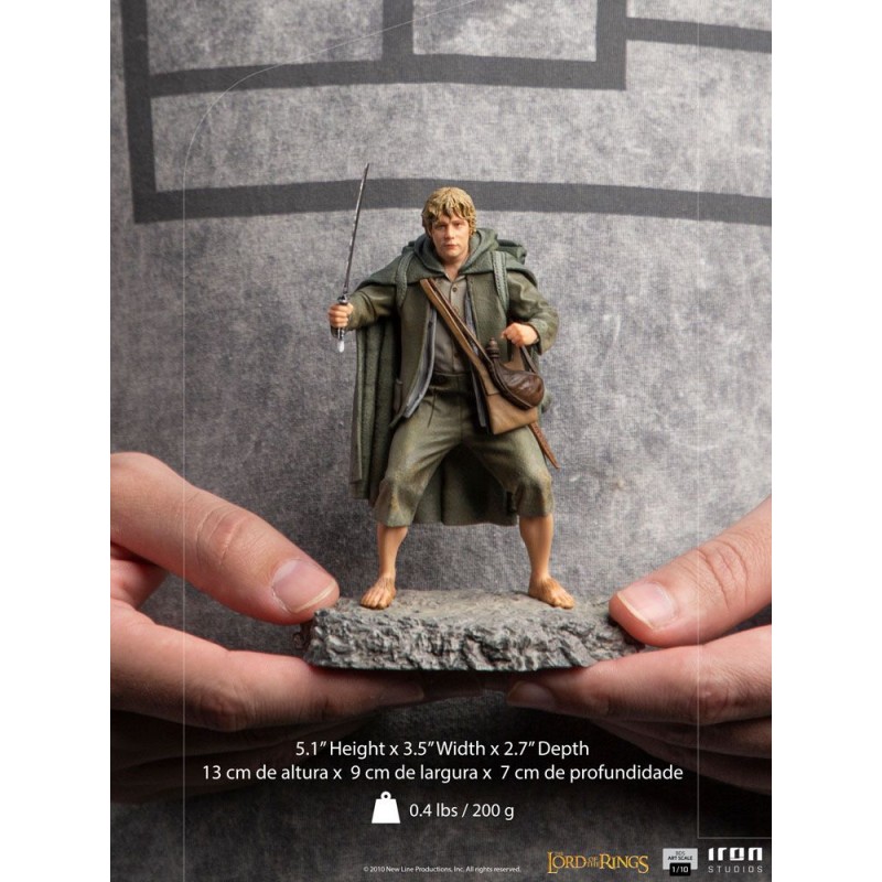 Lord Of The Rings BDS Art Scale Statue 1/10 Sam 13 cm | 0609963129362