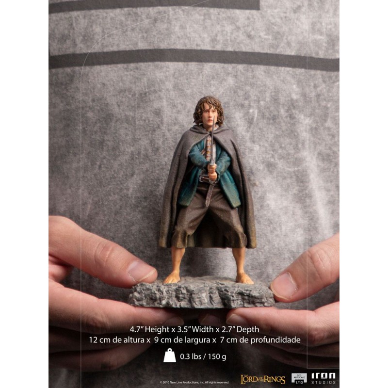 Lord Of The Rings BDS Art Scale Statue 1/10 Pippin 12 cm | 0609963129386
