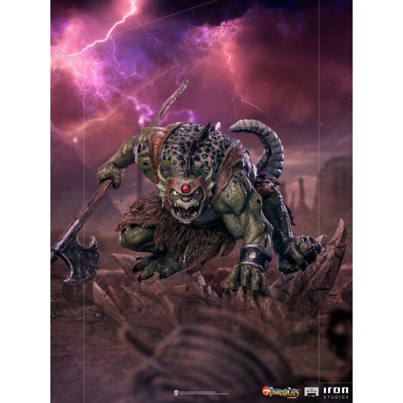 ThunderCats BDS Art Scale Statue 1/10 Slithe 17 cm | 0609963129423
