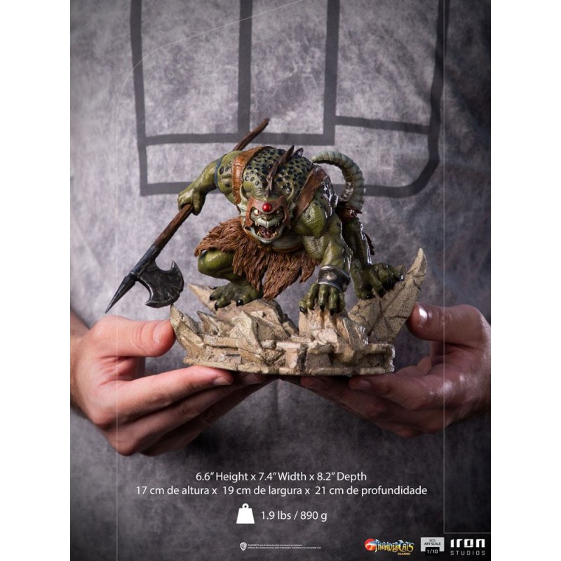 ThunderCats BDS Art Scale Statue 1/10 Slithe 17 cm | 0609963129423