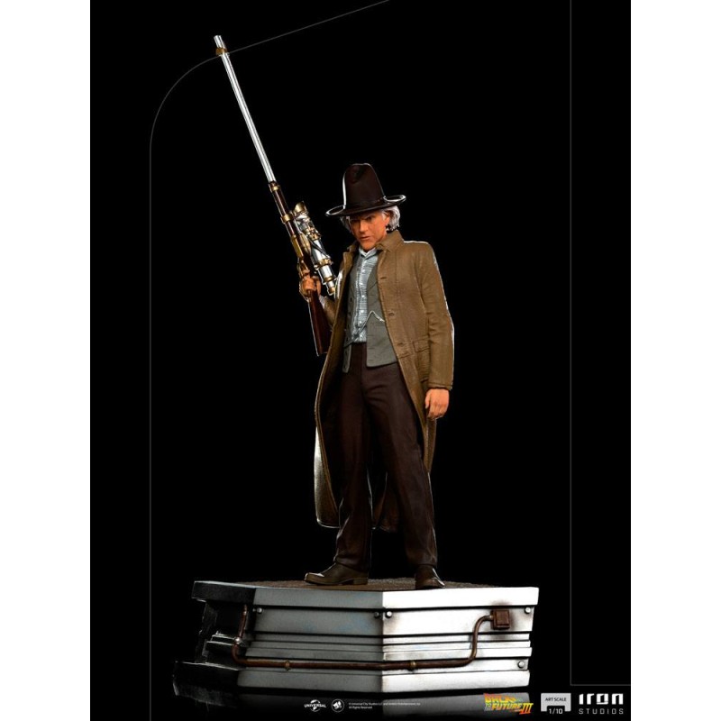 Back to the Future III Art Scale Statue 1/10 Doc Brown 32 cm | 0609963129492