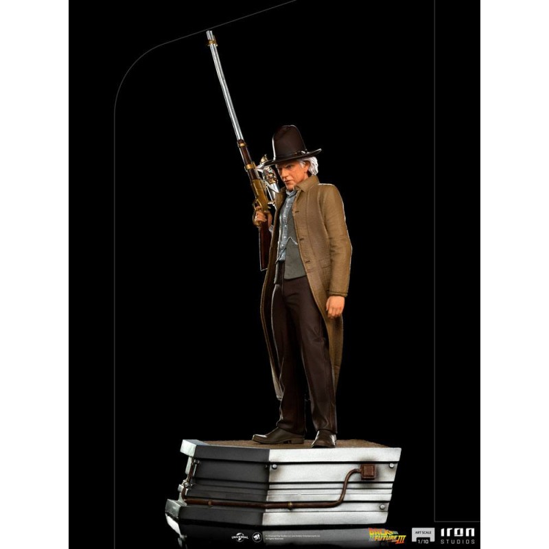 Back to the Future III Art Scale Statue 1/10 Doc Brown 32 cm | 0609963129492