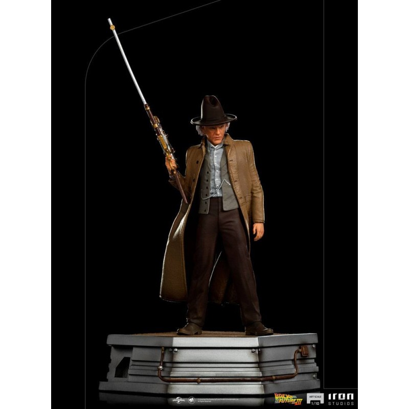 Back to the Future III Art Scale Statue 1/10 Doc Brown 32 cm | 0609963129492